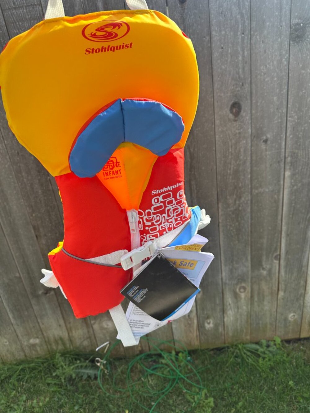 Stohlquist Infant Personal Flotation Device (PFD) / Life Vest